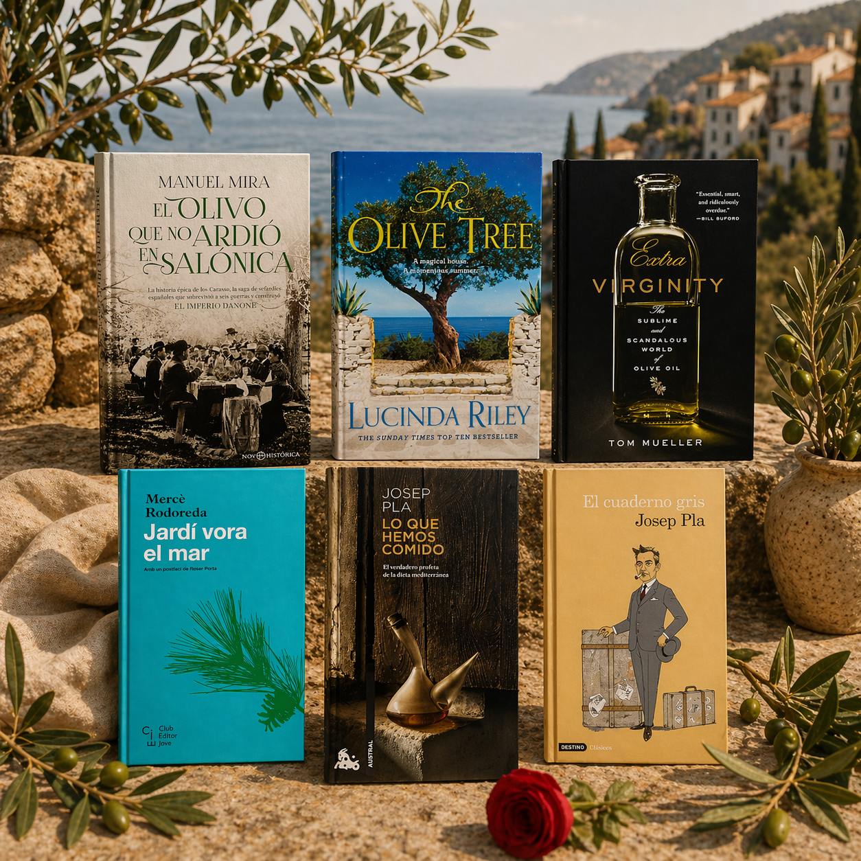 6 libros para regalar este Sant Jordi inspirados en el Empordà y el aceite de oliva