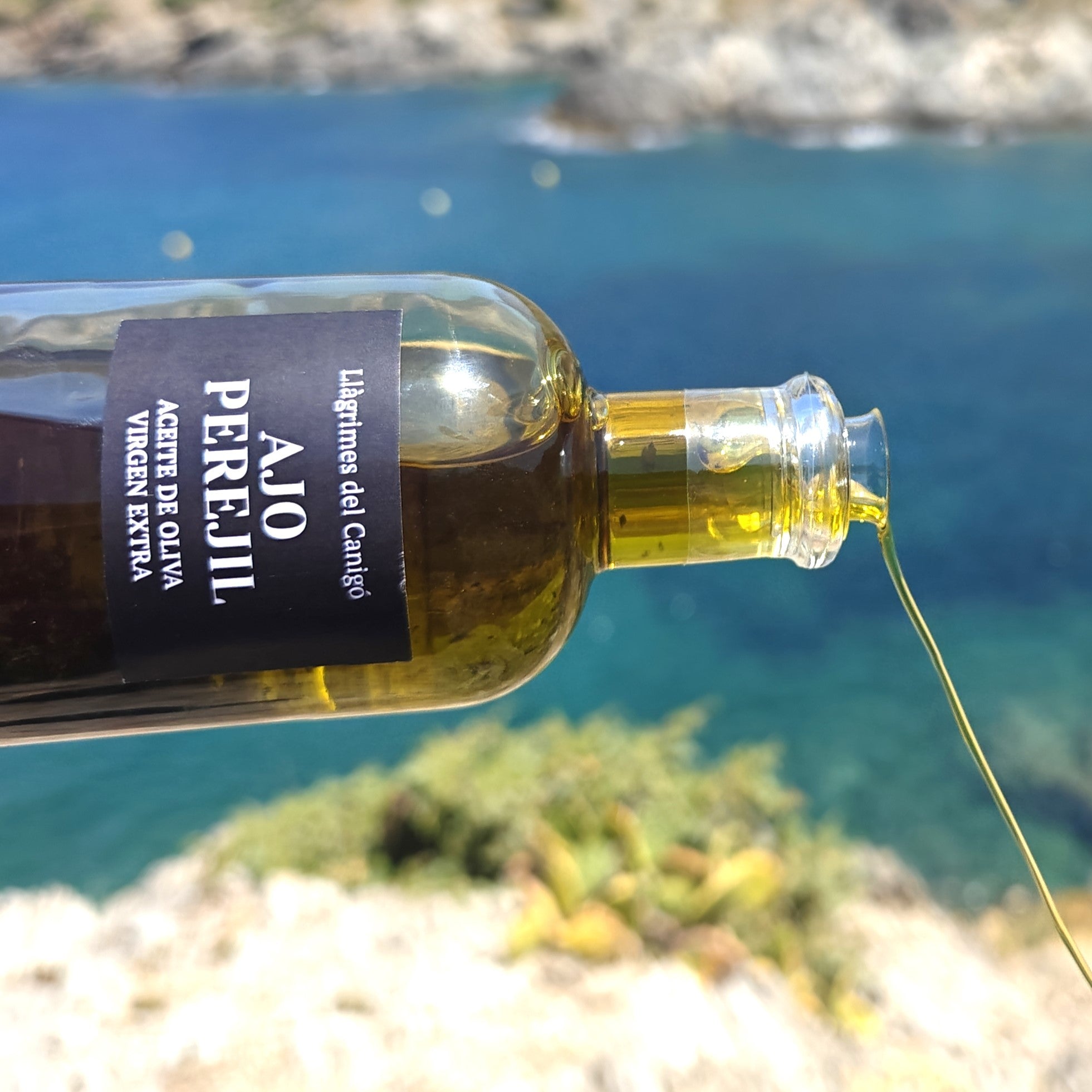 Condiment d'Oli d'Oliva amb All i Julivert - 250ml