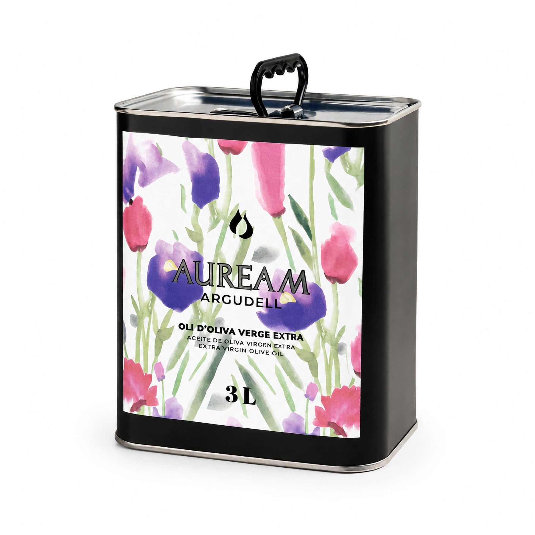 Auream Argudell 3L Llauna – Oli d'Oliva Verge Extra de l'Empordà D.O.P. (100% Argudell)