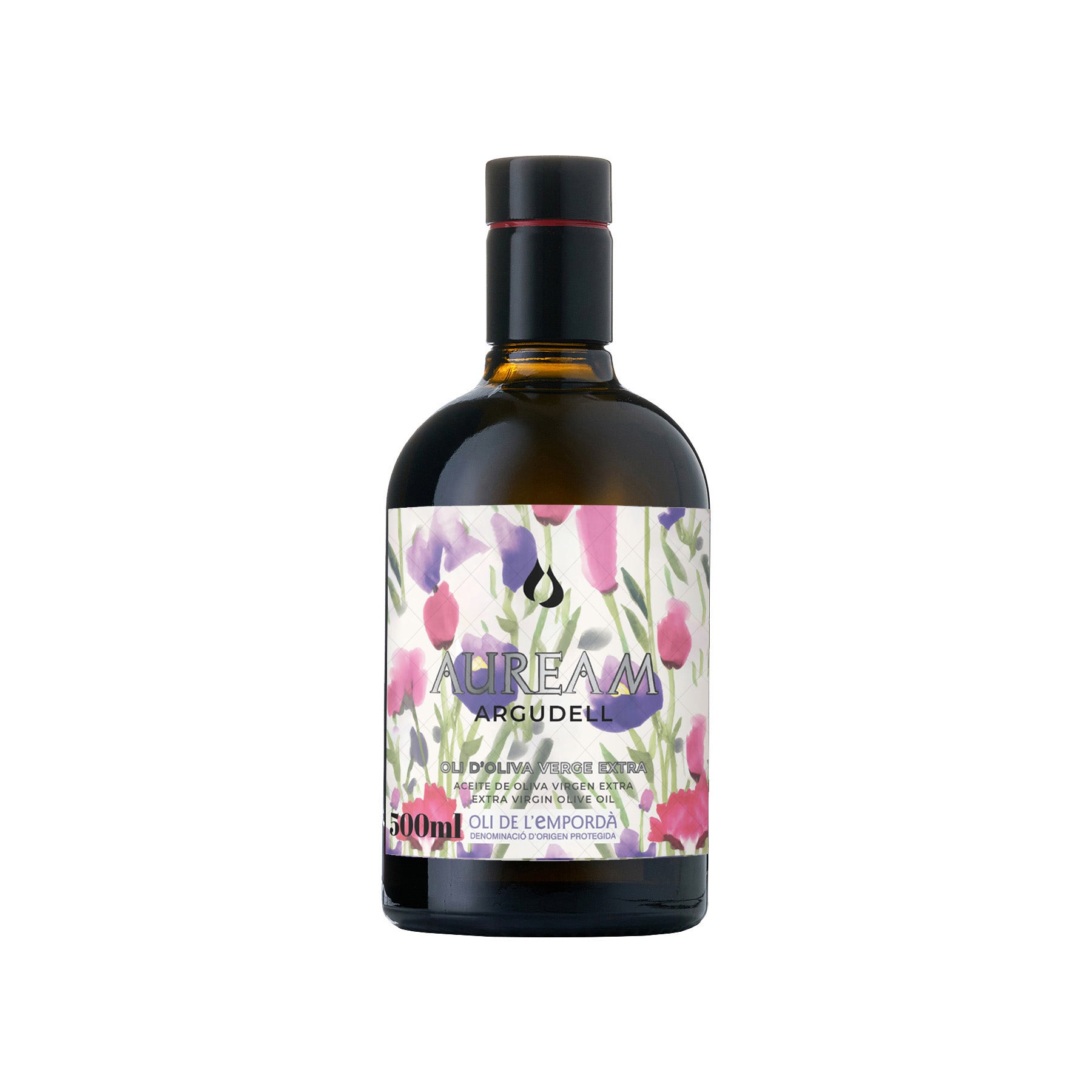 Auream Argudell 500 ml – Oli d'Oliva Verge Extra de l'Empordà D.O.P. (100% Argudell)