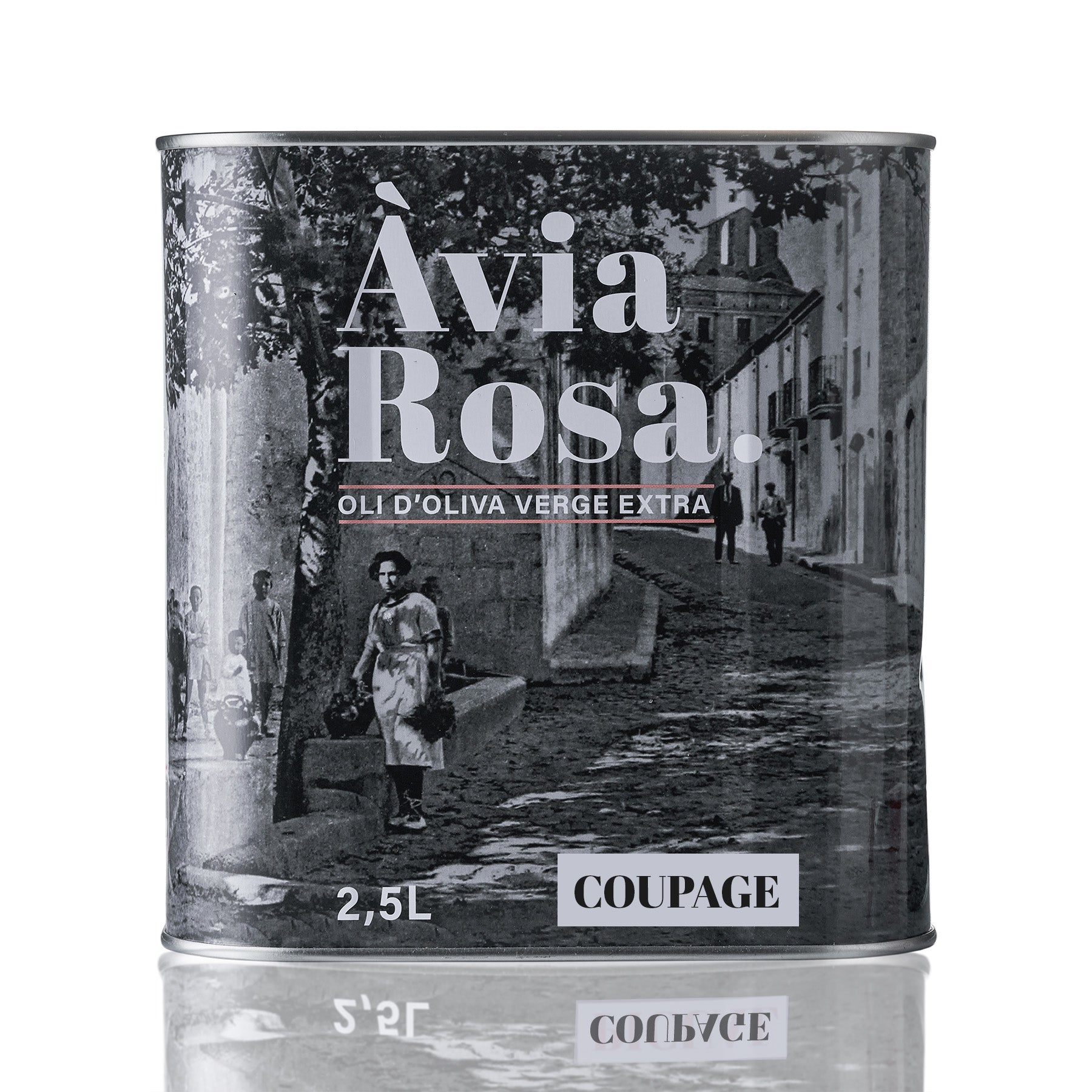 Llauna Àvia Rosa Coupage - Oli d'Oliva Verge Extra Llauna 2,5L