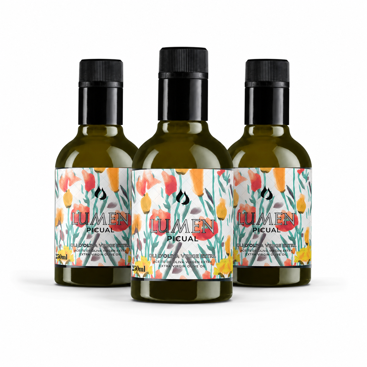 Pack 3× Lumen Picual OOVE 250 ml