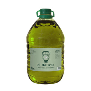 El Daurat 5L - Huile d'olive extra vierge premium de la Costa Brava en carafe de 5 litres
