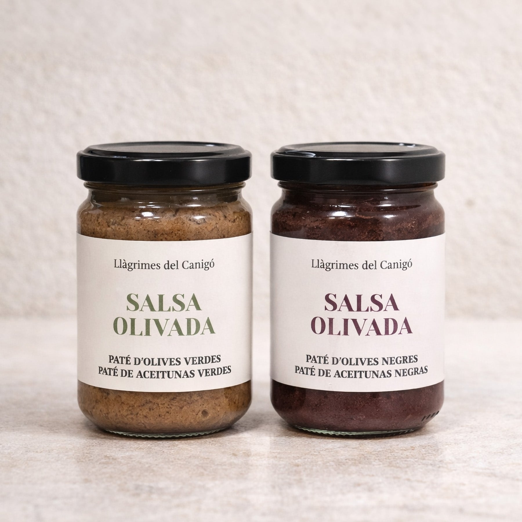 Pack Olivades Gourmet – Olivada Verda i Olivada Negra 140g