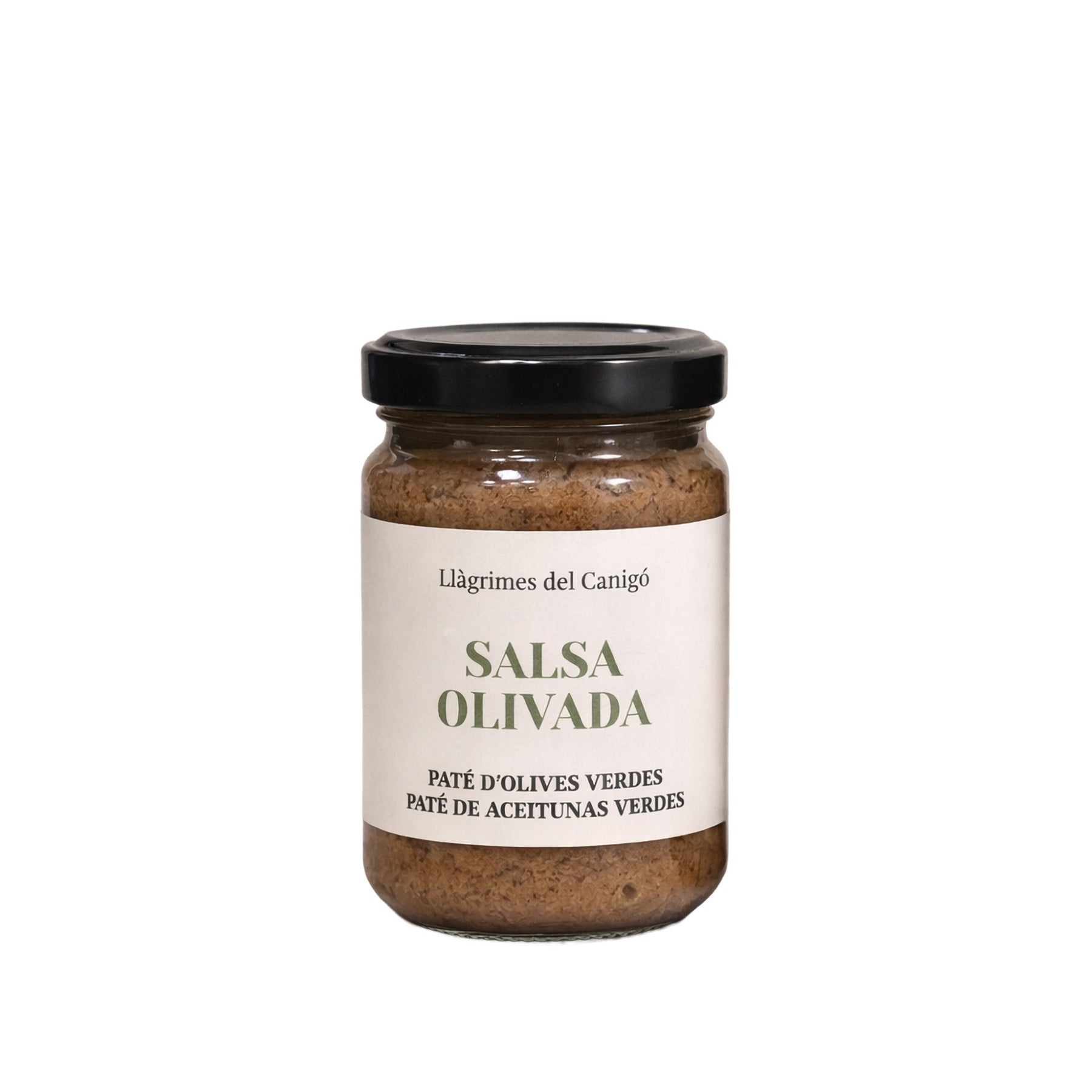 Olivada d'Olives Verdes Gourmet 140g – Llàgrimes del Canigó