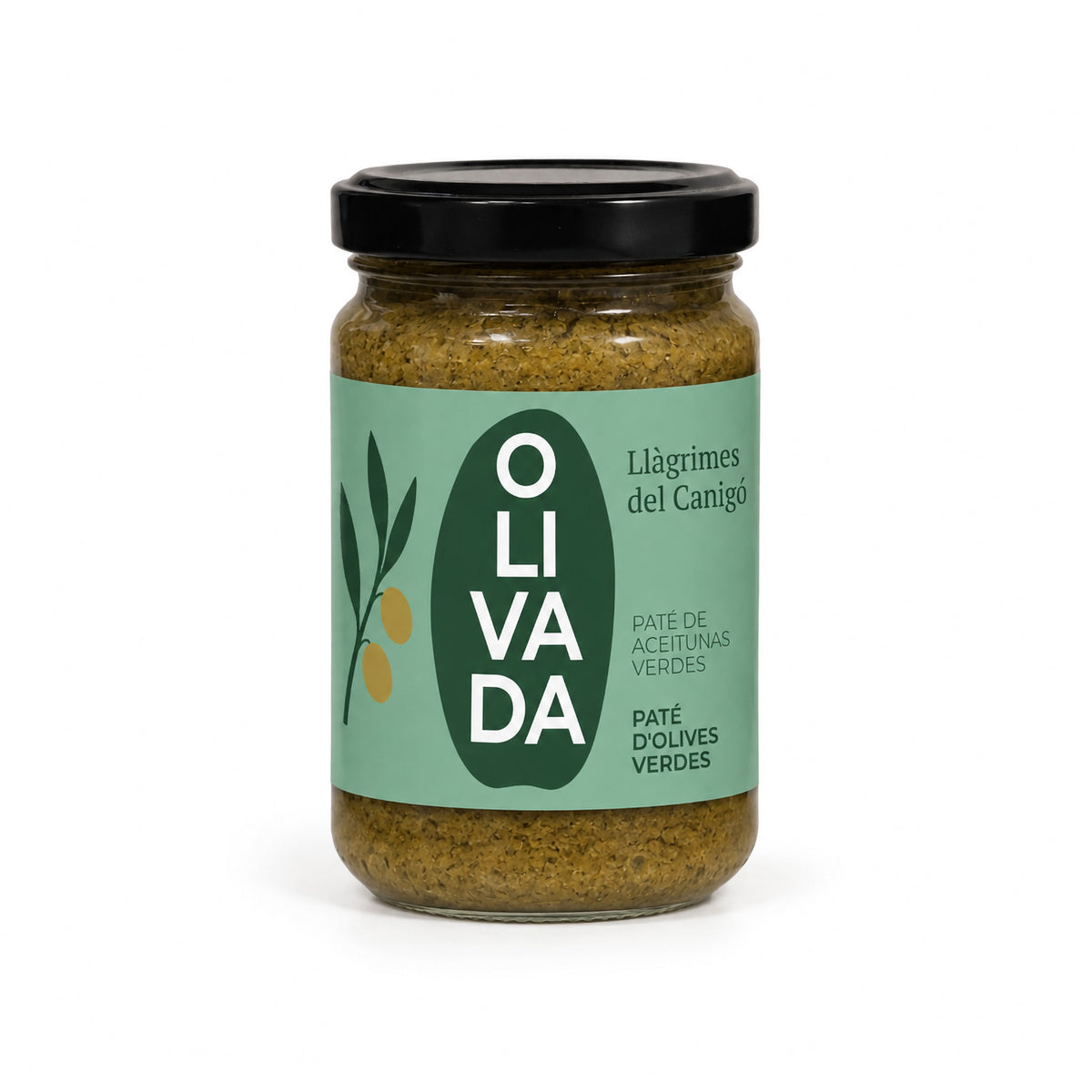 Olivada de Aceitunas Verdes Gourmet 140g – Llàgrimes del Canigó