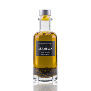 Olivenöl mit Basilikum - 250ml